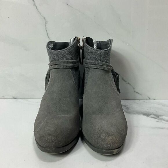 CROCS Wedge Ankle Booties - Picture 4 of 7